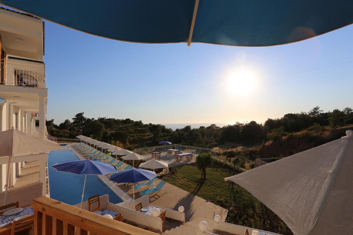 Faralya Tuz Apart Hotel Bagian luar foto