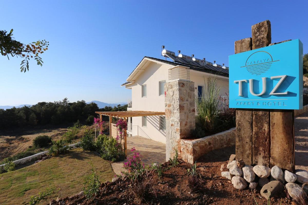 Faralya Tuz Apart Hotel Bagian luar foto